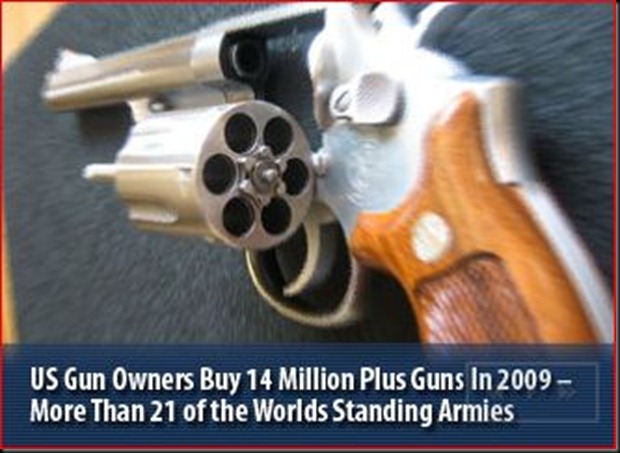 Americans buy Guns 2009